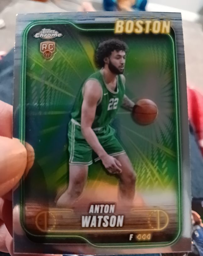 2024-25 Topps Chrome #107 Anton Watson — front