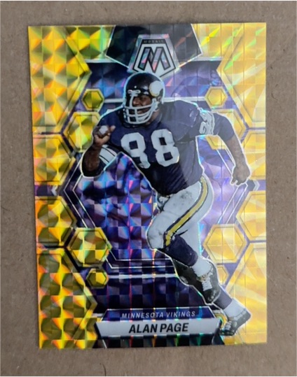 2023 Panini Mosaic #156 Alan Page — front