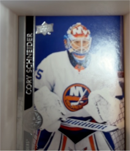 2020-21 Upper Deck Extended Series #591 Cory Schneider — front