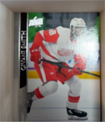 2022 Upper Deck Givani Smith Detroit Red Wings — front