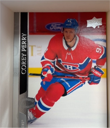 2020-21 Upper Deck Extended Series #573 Corey Perry — front