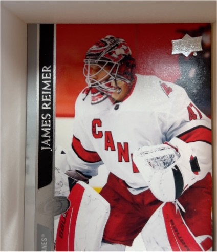 2020-21 Upper Deck #525 James Reimer — front