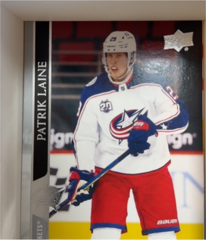 2020-21 Upper Deck Extended Series #537 Patrik Laine Columbus Blue Jackets — front