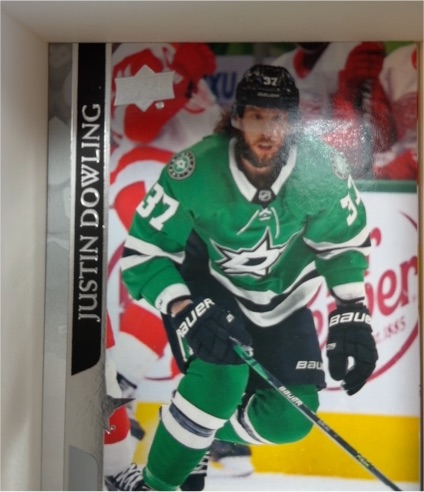 2020-21 Upper Deck #542 Justin Dowling — front