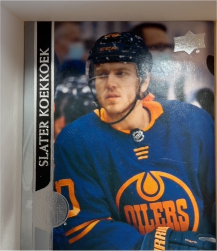 2020-21 Upper Deck Extended Series #553 Slater Koekkoek — front