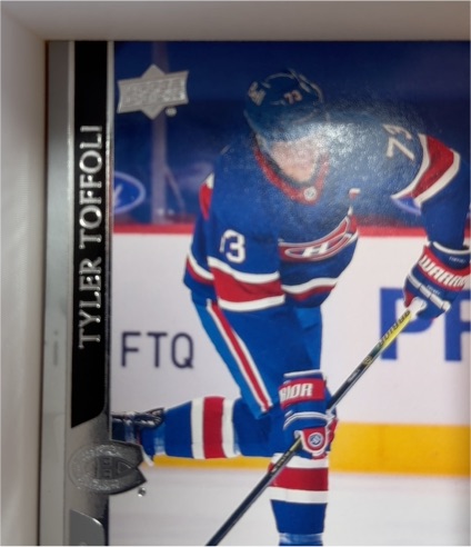 2020-21 Upper Deck #574 Tyler Toffoli Montreal Canadiens — front