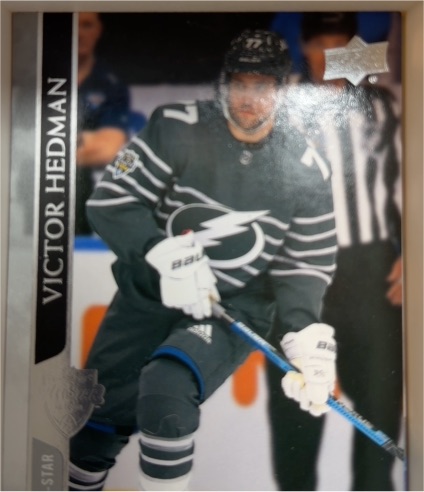 2020-21 Upper Deck Extended Series #692 Victor Hedman — front