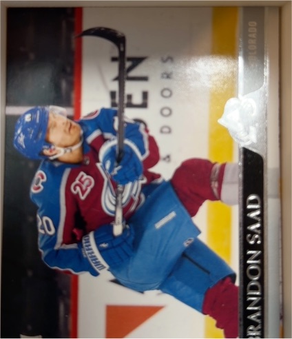 2020-21 Upper Deck #531 Brandon Saad — front
