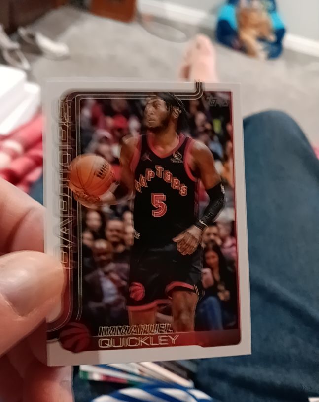 2025-26 Topps #32 Immanuel Quickley — front