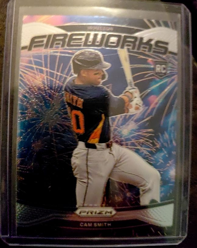 2025 Panini Prizm #13 Cam Smith Fireworks — front