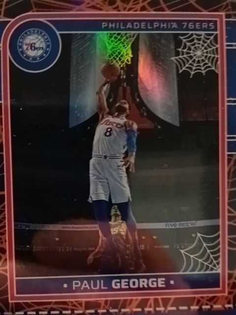 2024-25 Panini Haunted Hoops #40 Paul George — front