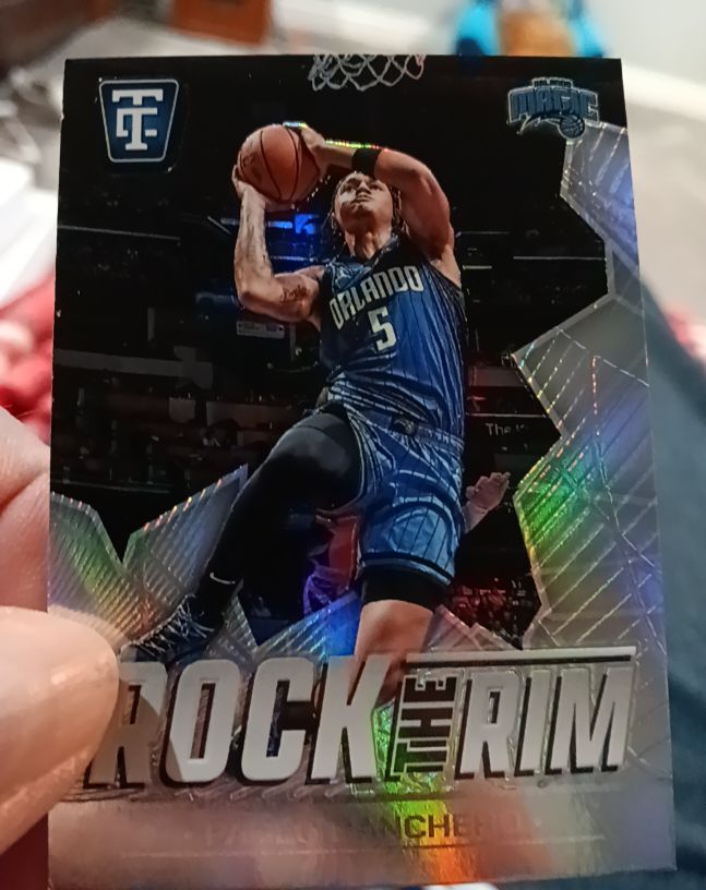 2024-25 Panini Totally Certified #6 Paolo Banchero Rock the Rim — front
