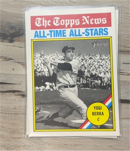 2025 Topps Heritage #344 Yogi Berra — front