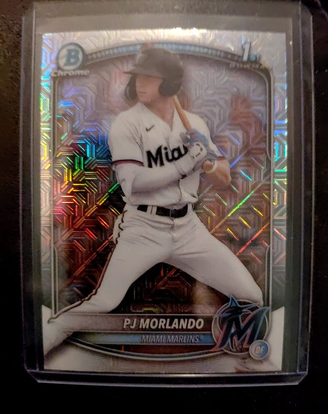 2025 Bowman Chrome Prospects #BCP-91 PJ Morlando — front