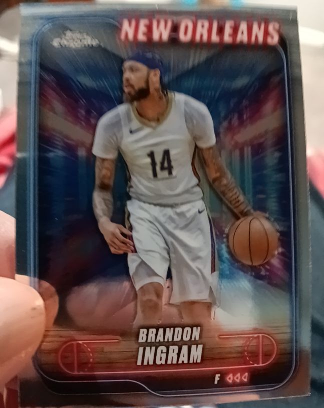 2024-25 Topps Chrome #154 Brandon Ingram — front