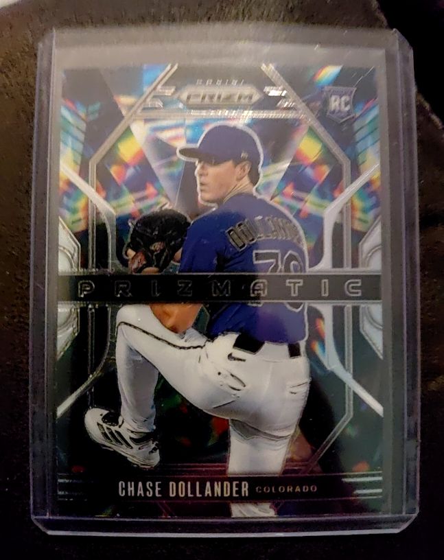 2025 Panini Prizm Prizmatic #2 Chase Dollander — front