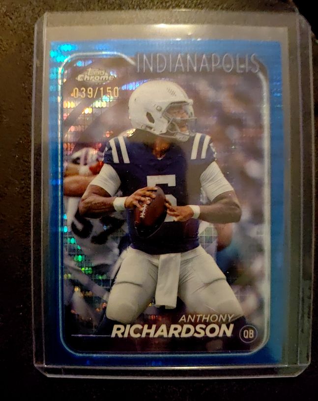 2024 Topps Chrome #39 Anthony Richardson — front