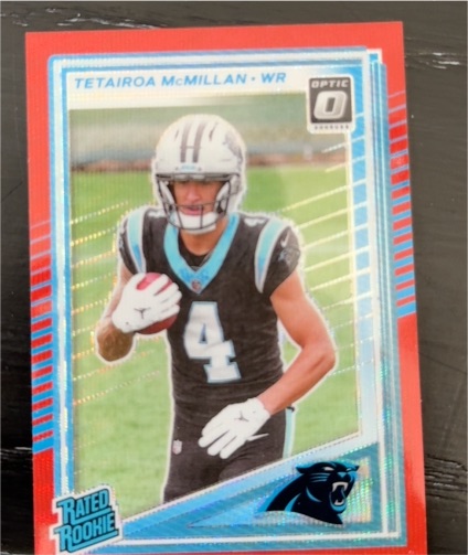2025 Panini Donruss Optic #314 Tetairoa McMillan — front