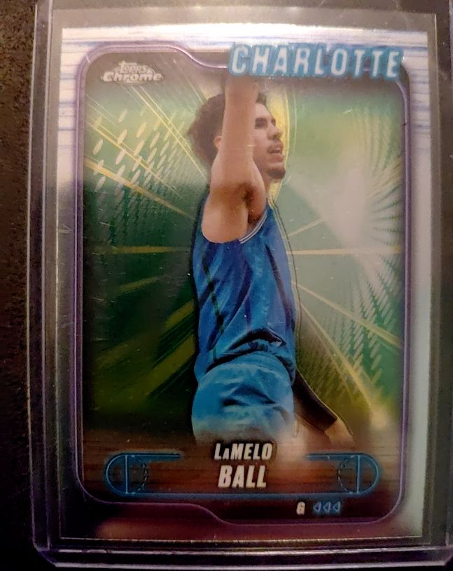 2024-25 Topps Chrome #3 LaMelo Ball — front