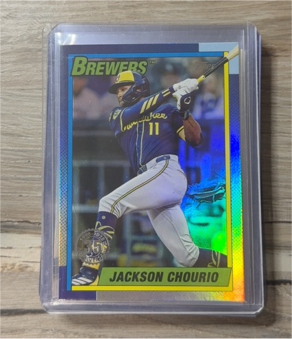 2025 Topps Update #U90-8 Jackson Chourio — front