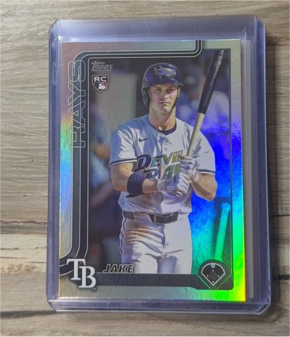 2025 Topps Update #US306 Jake Mangum — front