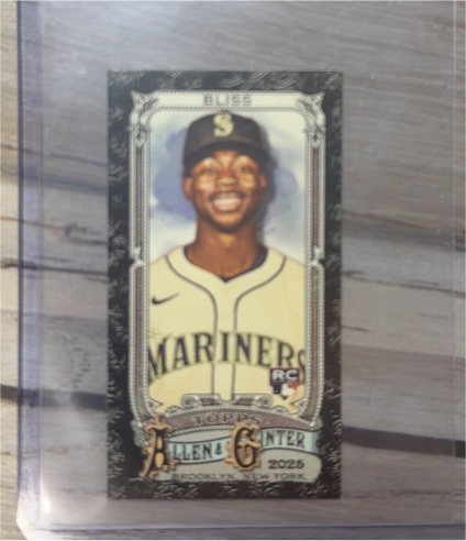 2025 Topps Allen & Ginter Mini #205 Ryan Bliss — front