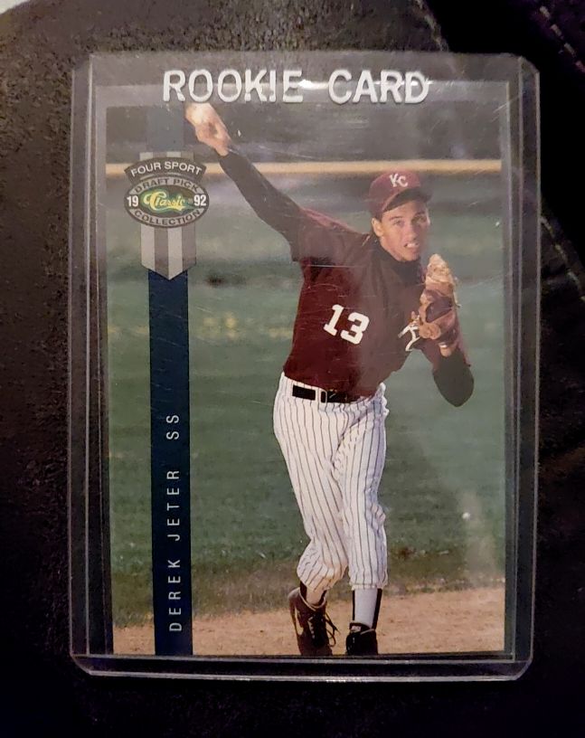 1992 Classic Four Sport #231 Derek Jeter Rookie Card — front