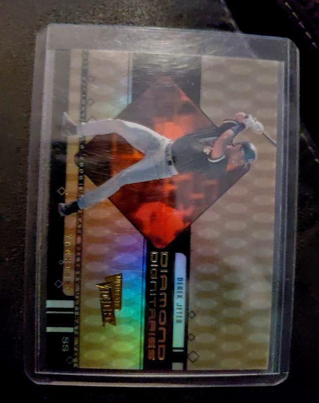 2000 Upper Deck Ultimate Victory Diamond Dignitaries #D9 Derek Jeter — front