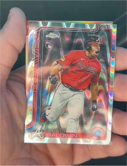 2025 Topps Chrome Update #USC96 Drake Baldwin — front