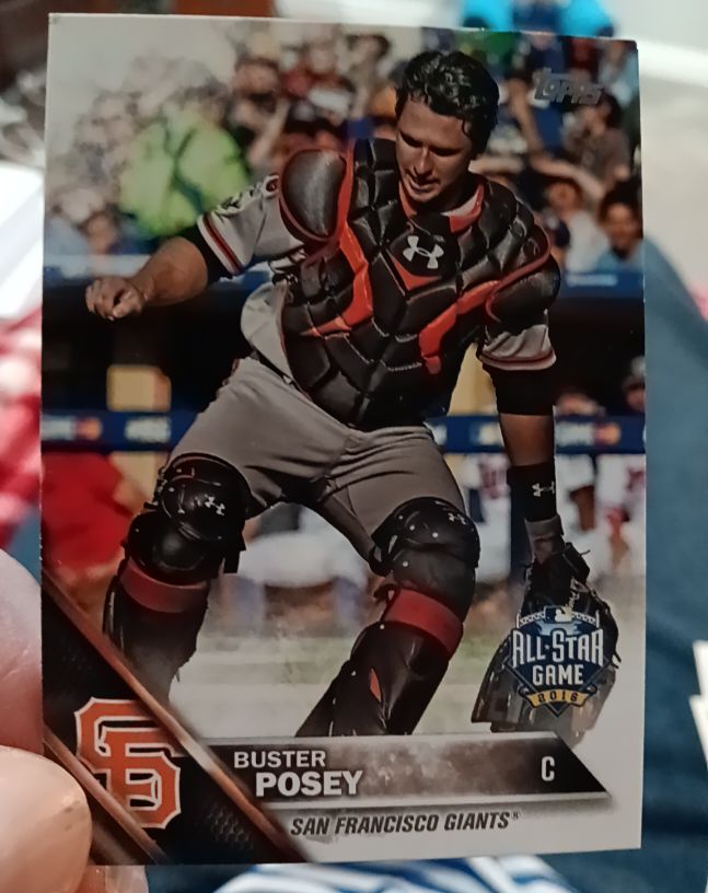 2016 Topps Update #US141 Buster Posey — front