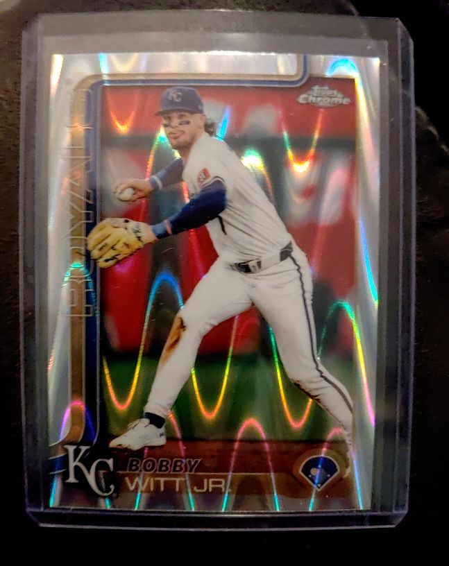 2025 Topps Chrome #93 Bobby Witt Jr — front
