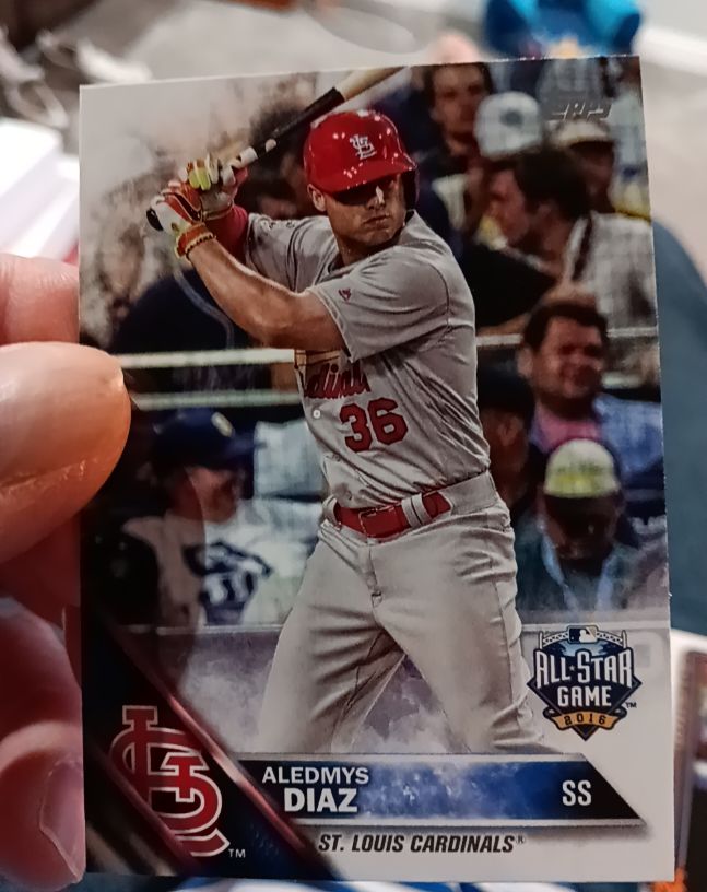 2016 Topps Update #US33 Aledmys Diaz — front
