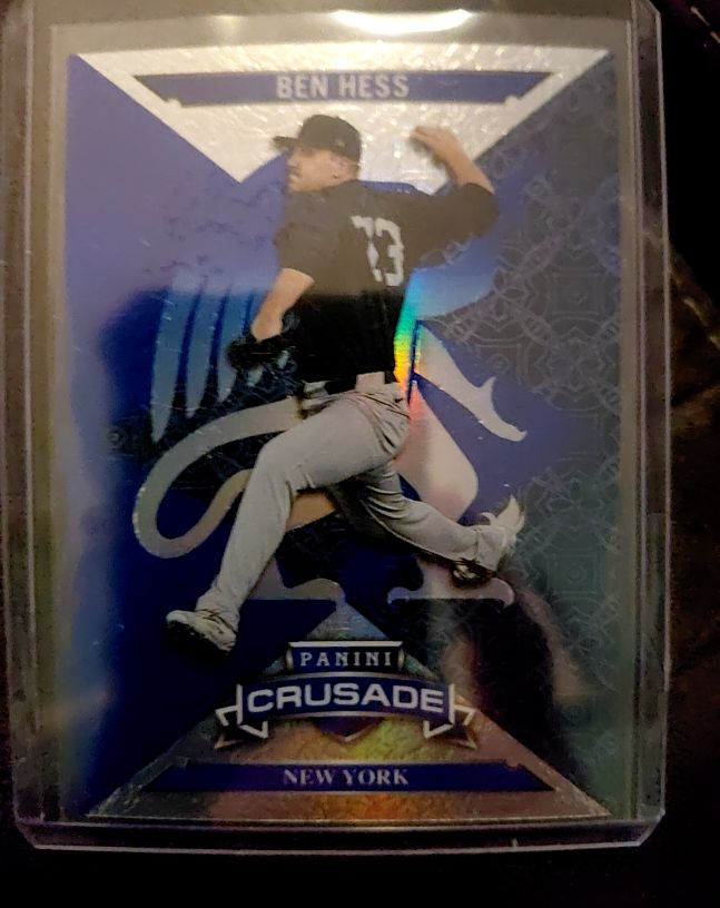 2025 Panini Crusade #34 Ben Hess — front