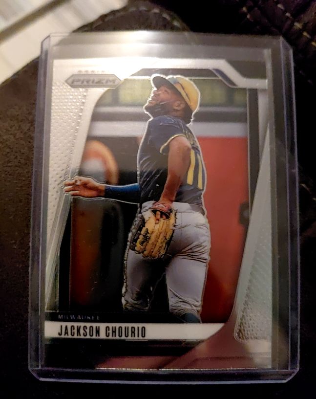 2025 Panini Prizm #108 Jackson Chourio — front