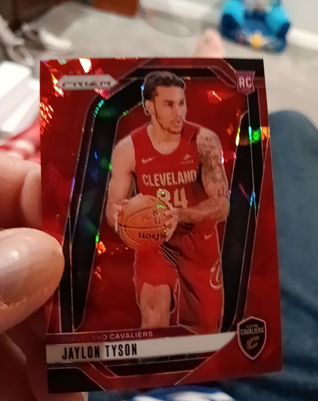 2024-25 Panini Prizm #228 Jaylon Tyson — front