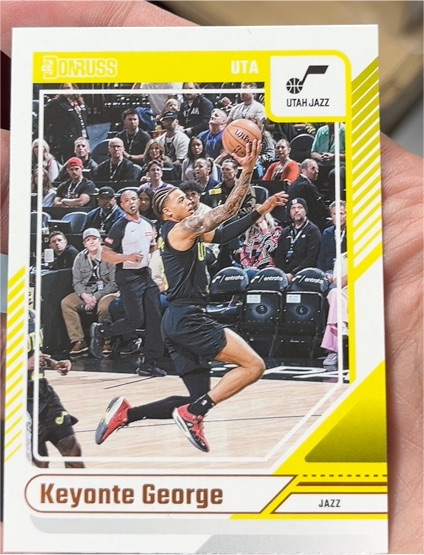 2024-25 Donruss #47 Keyonte George — front
