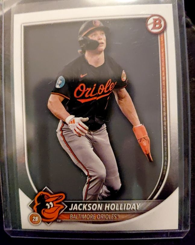 2025 Bowman #77 Jackson Holliday — front