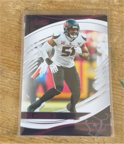 2025 Panini Absolute #24 Will Anderson Jr. — front