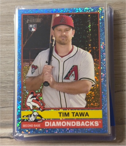 2025 Topps Heritage High Number #651 Tim Tawa — front