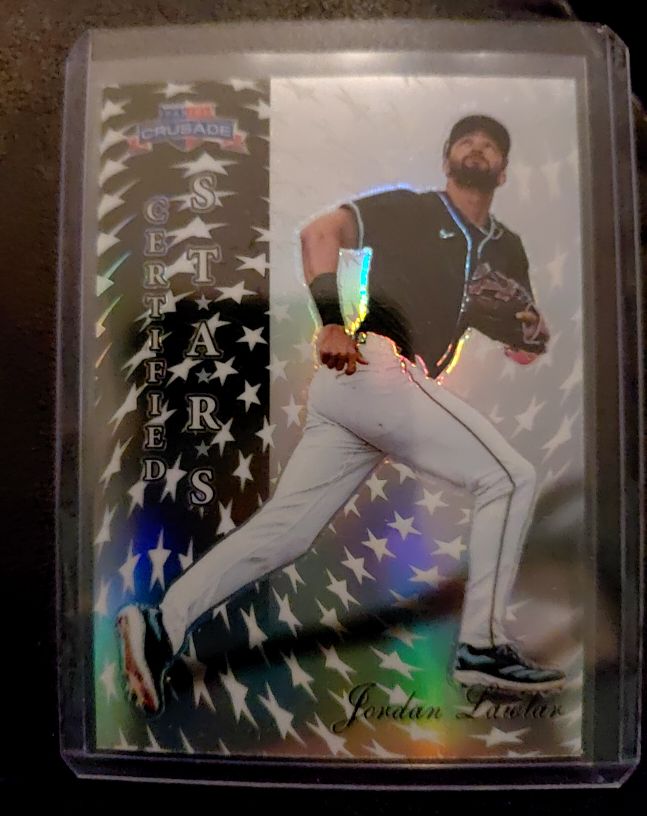 2025 Panini Crusade Certified Stars #25 Jordan Lawlar — front