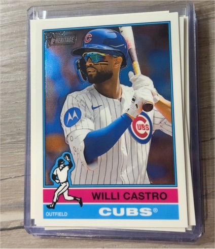 2025 Topps Heritage High Number #502 Willi Castro — front