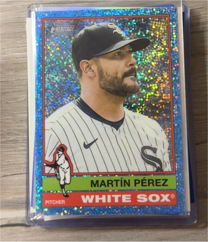 2025 Topps Heritage #576 Martín Pérez — front