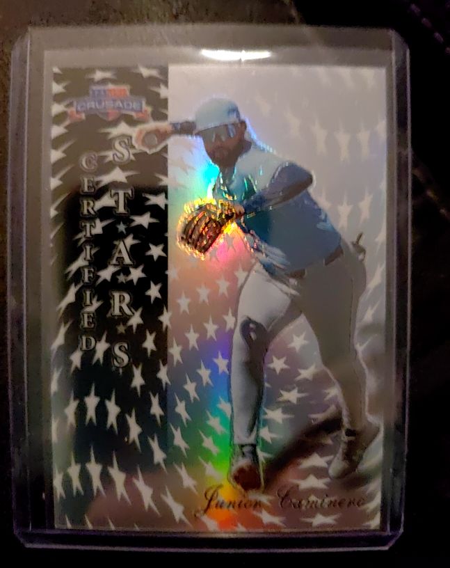 2025 Panini Crusade #12 Junior Caminero — front