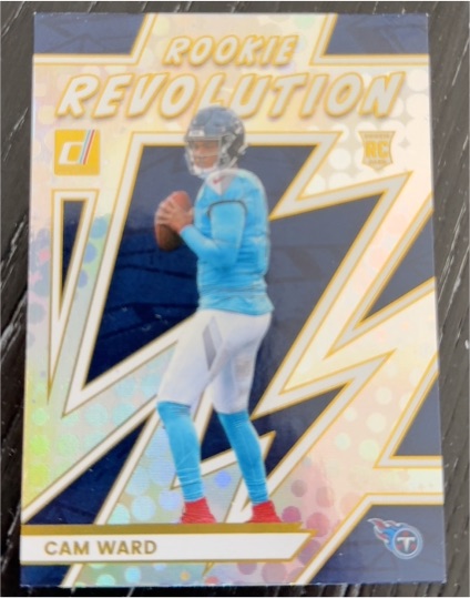 2025 Donruss #20 Cam Ward Rookie Revolution — front