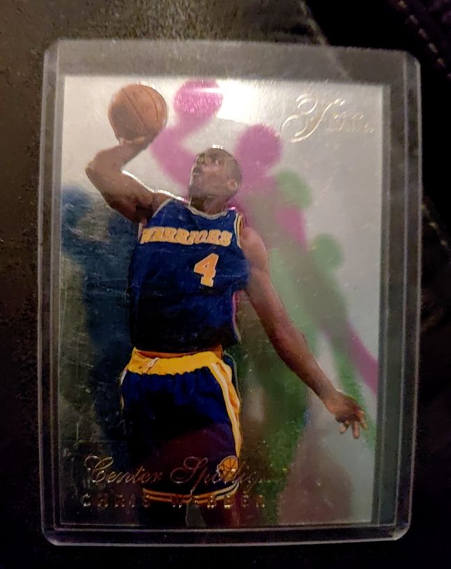 1994-95 Flair #6 Chris Webber Center Spotlight — front