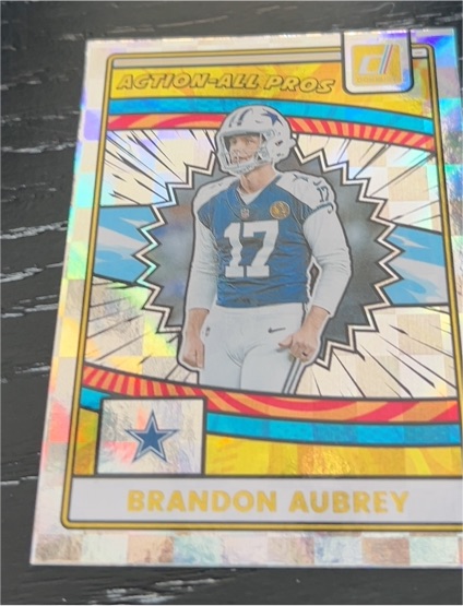 2025 Donruss Action-All Pros #AAP-BAU Brandon Aubrey — front