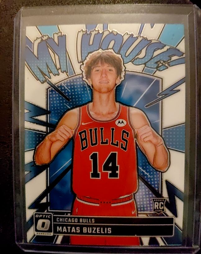 2024-25 Panini Donruss Optic #15 Matas Buzelis My House — front