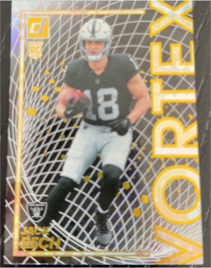 2025 Donruss Vortex #8 Jack Bech — front