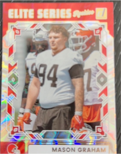 2025 Donruss Elite Series Rookies #ESR-MGM Mason Graham — front