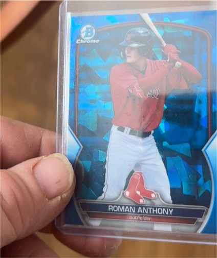 2023 Bowman Chrome Sapphire #BDC-3 Roman Anthony — front